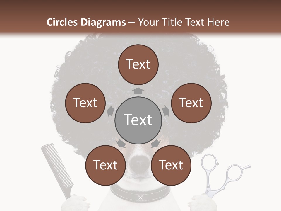 Care Head Hair PowerPoint Template