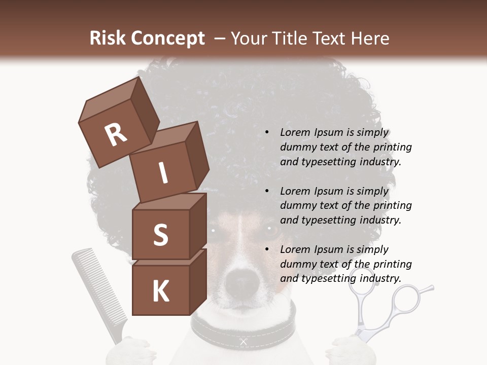 Care Head Hair PowerPoint Template