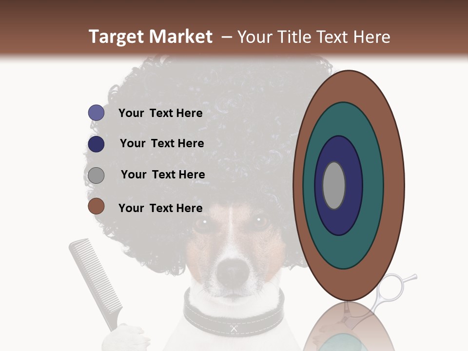 Care Head Hair PowerPoint Template