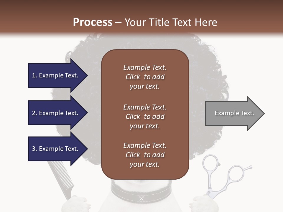 Care Head Hair PowerPoint Template
