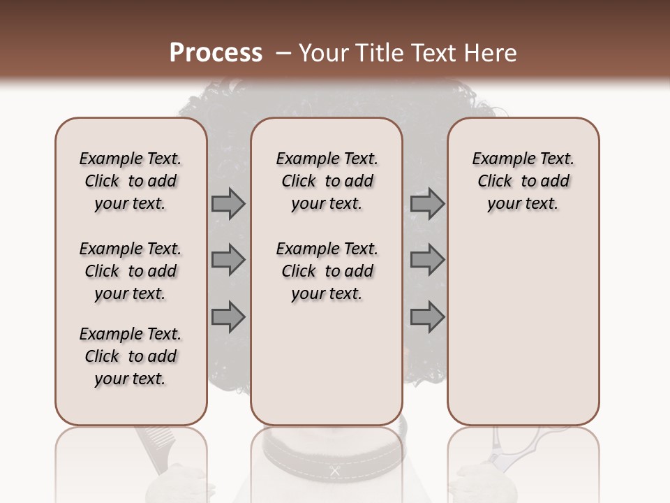 Care Head Hair PowerPoint Template