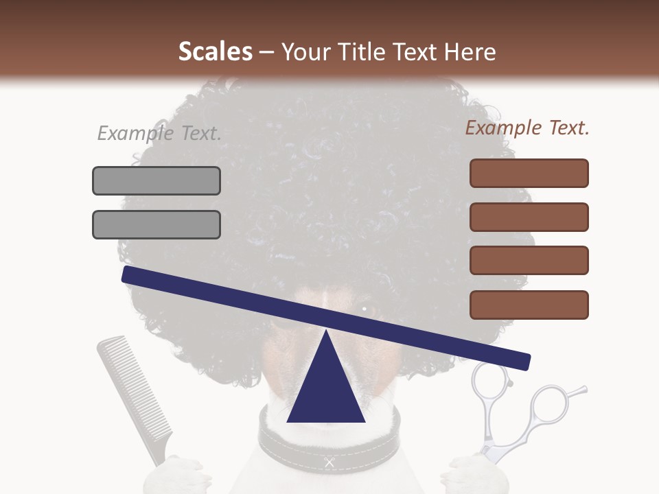 Care Head Hair PowerPoint Template