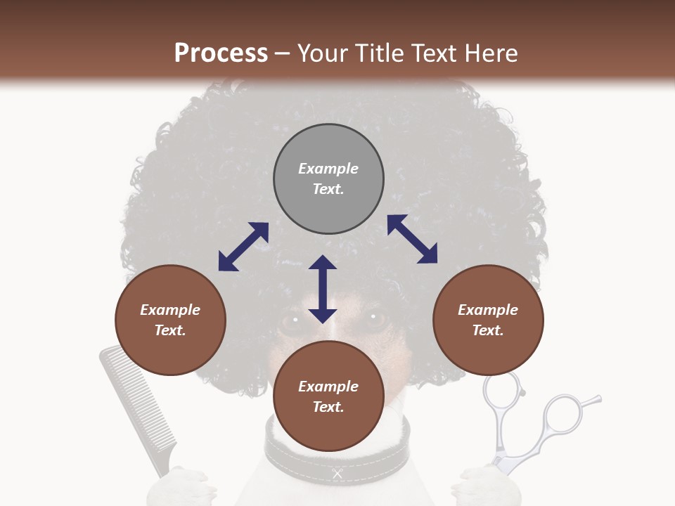 Care Head Hair PowerPoint Template