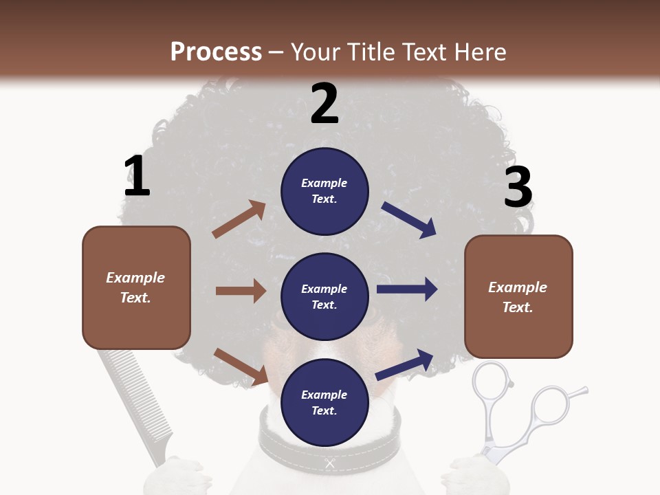 Care Head Hair PowerPoint Template