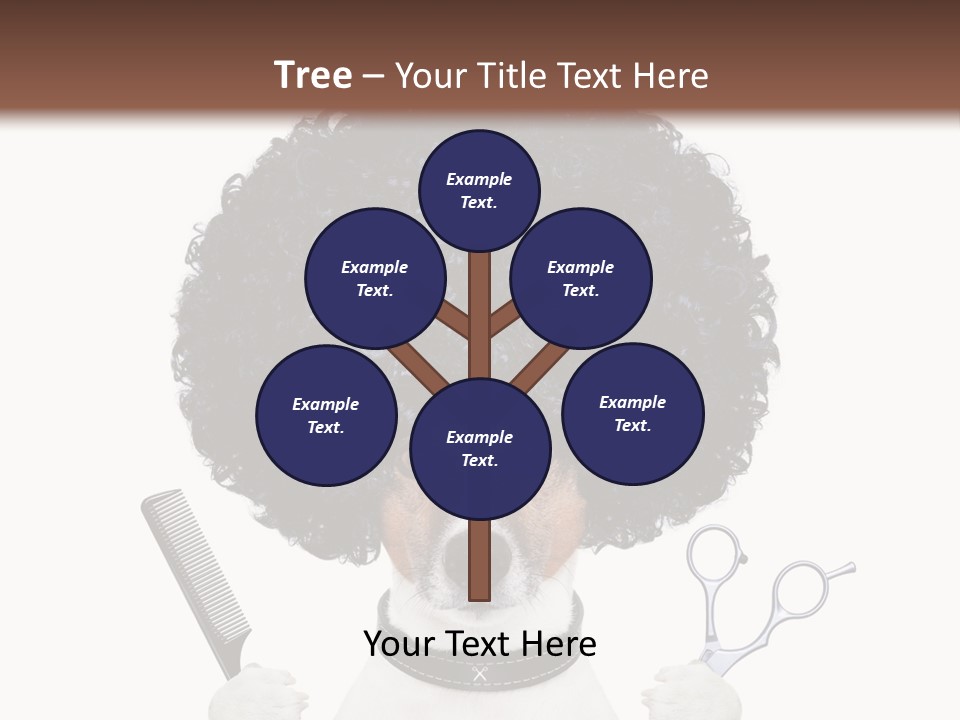 Care Head Hair PowerPoint Template