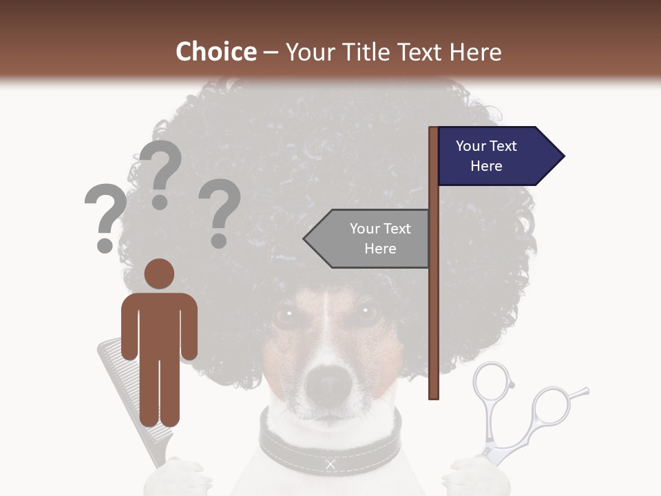 Care Head Hair PowerPoint Template