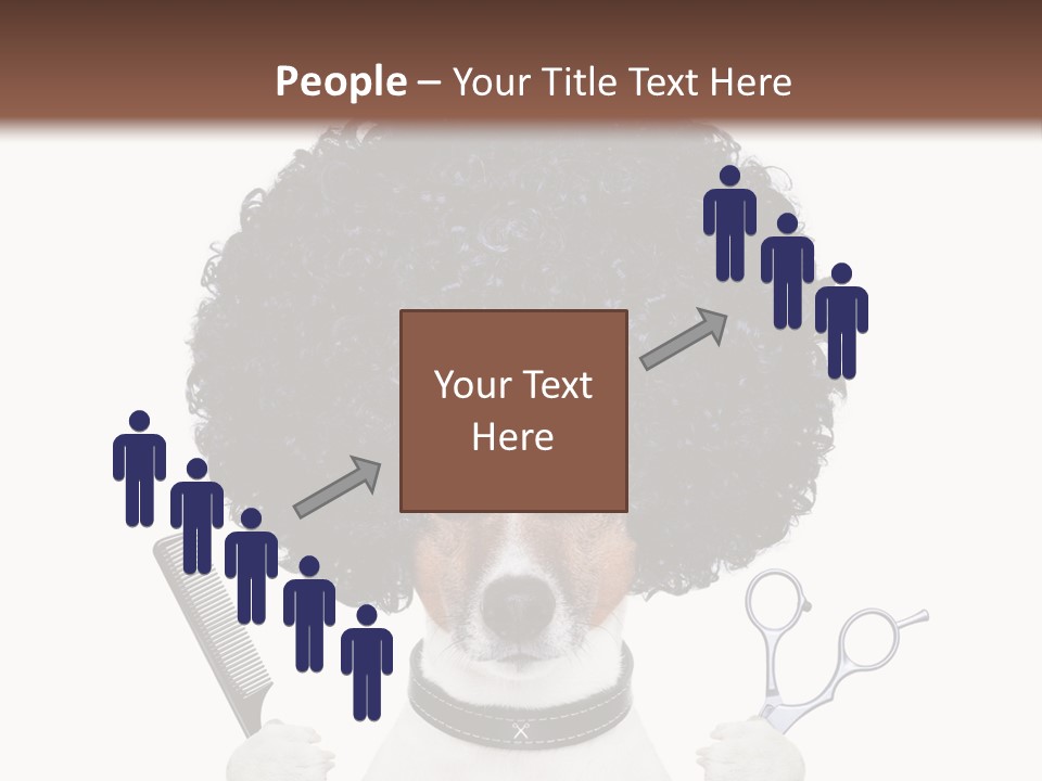 Care Head Hair PowerPoint Template