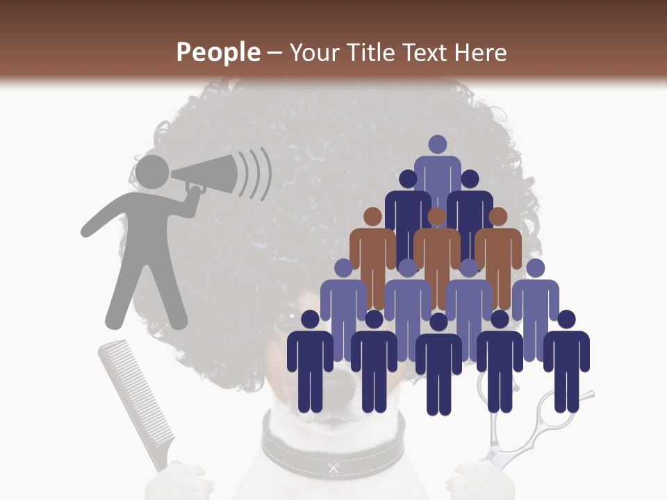 Care Head Hair PowerPoint Template