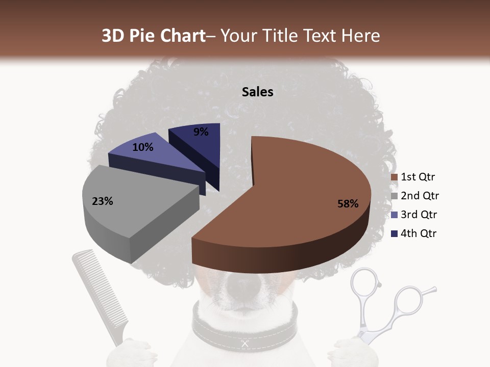 Care Head Hair PowerPoint Template