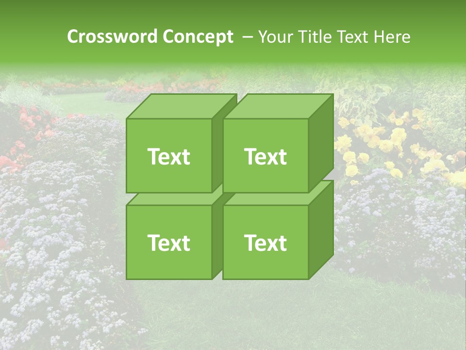 Trees Yellow Autumn PowerPoint Template
