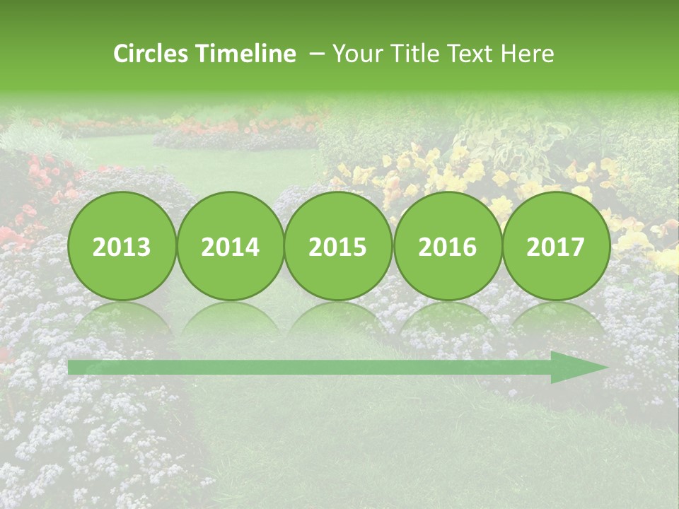 Trees Yellow Autumn PowerPoint Template