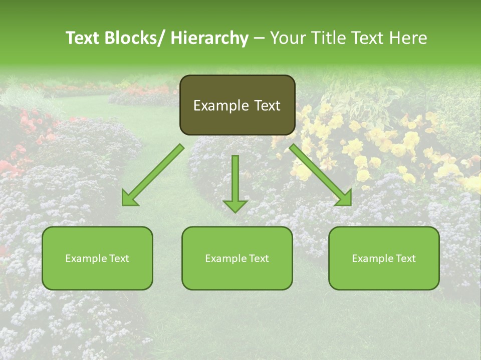 Trees Yellow Autumn PowerPoint Template