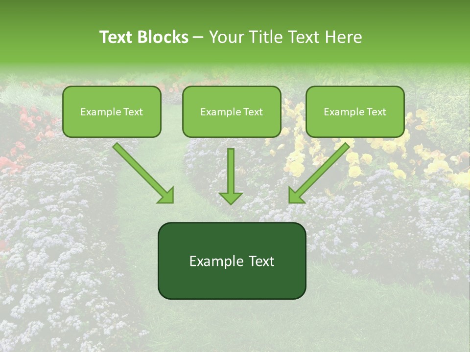 Trees Yellow Autumn PowerPoint Template