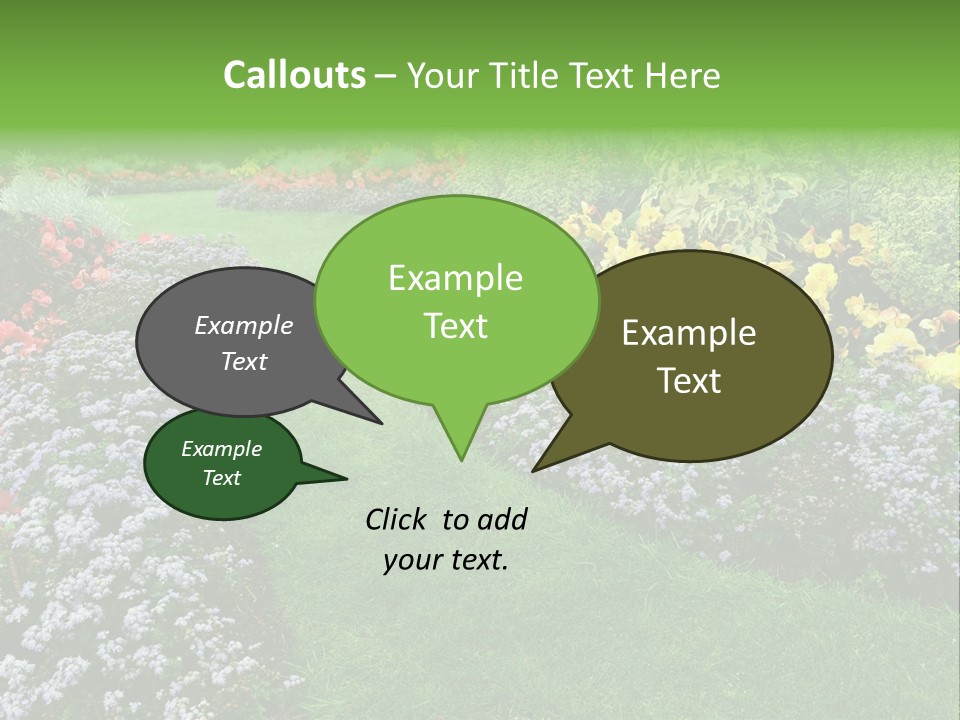 Trees Yellow Autumn PowerPoint Template