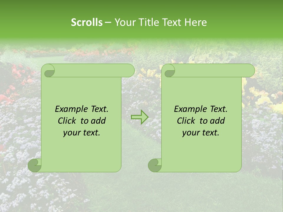 Trees Yellow Autumn PowerPoint Template