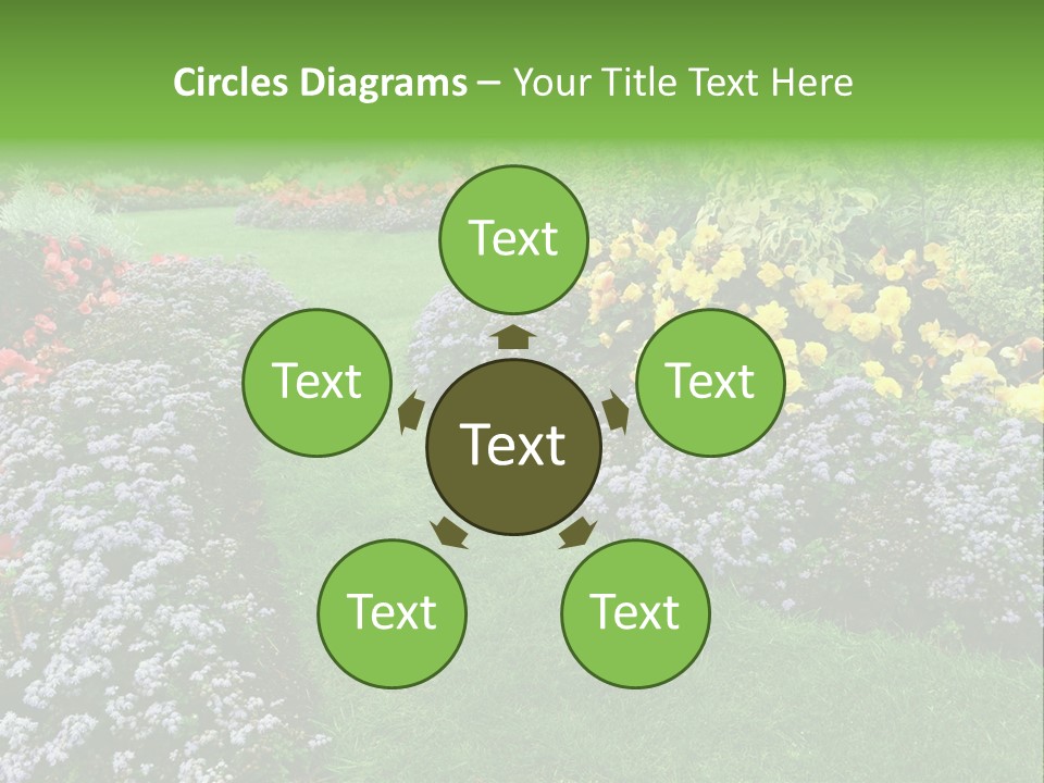 Trees Yellow Autumn PowerPoint Template