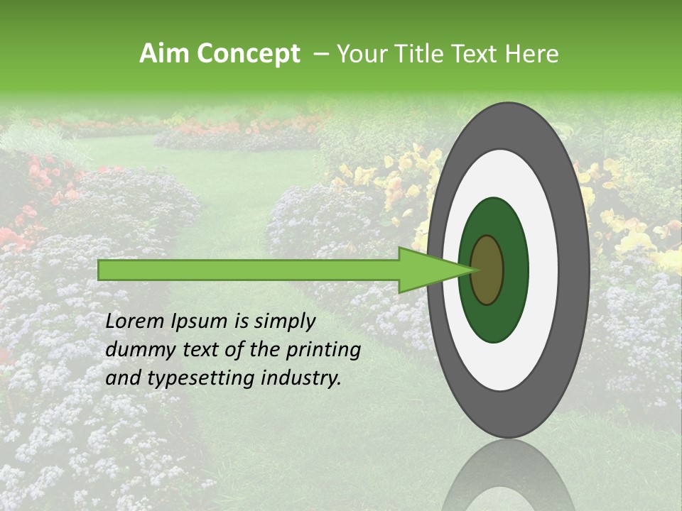 Trees Yellow Autumn PowerPoint Template