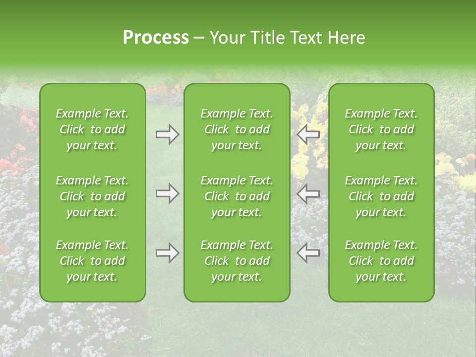 Trees Yellow Autumn PowerPoint Template