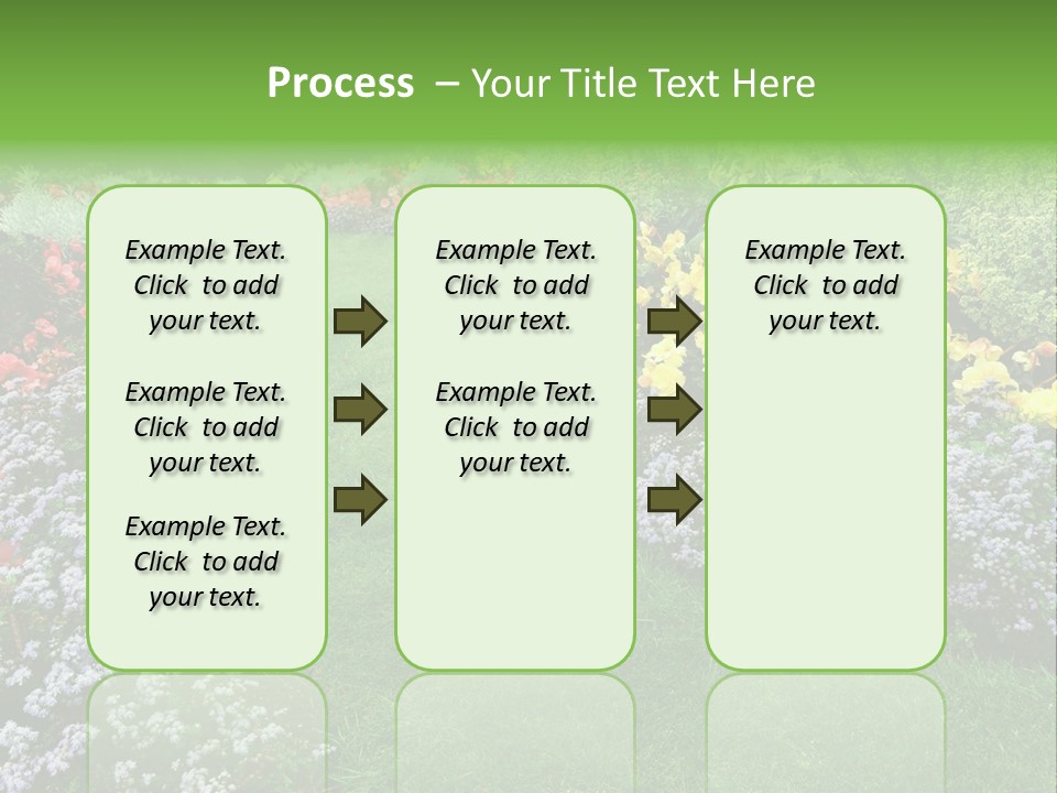 Trees Yellow Autumn PowerPoint Template