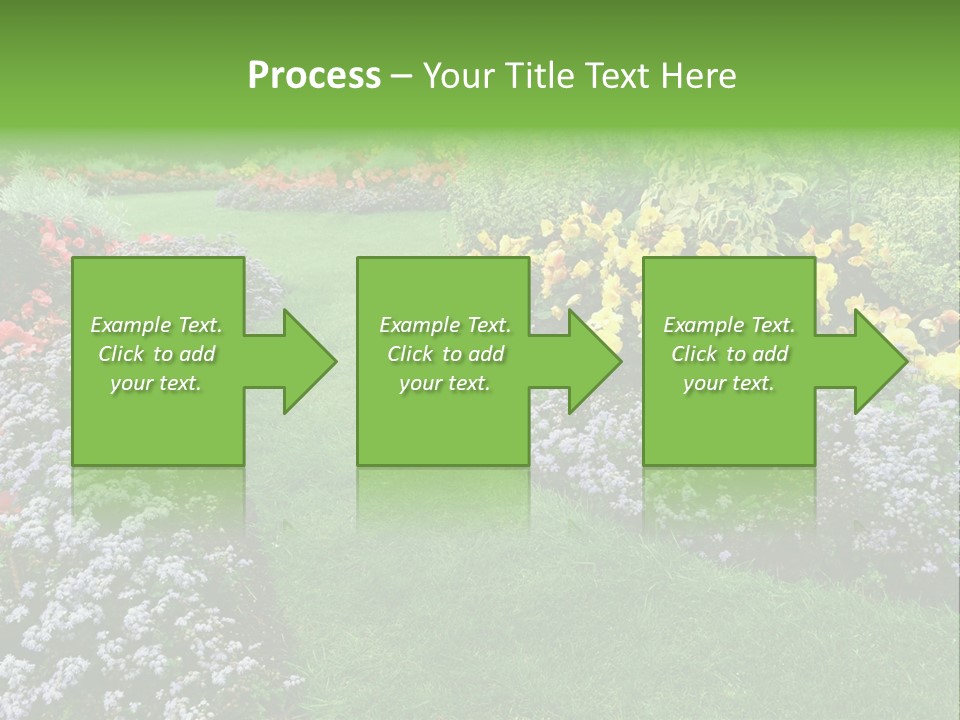 Trees Yellow Autumn PowerPoint Template