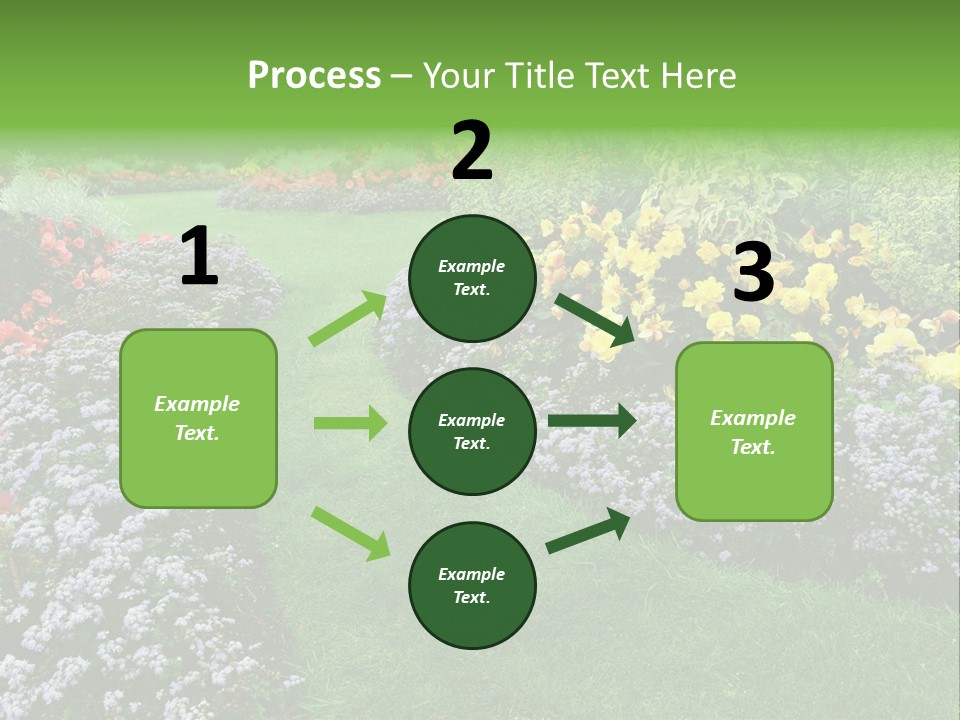 Trees Yellow Autumn PowerPoint Template