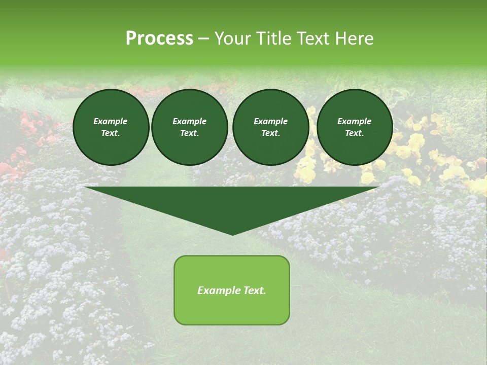 Trees Yellow Autumn PowerPoint Template
