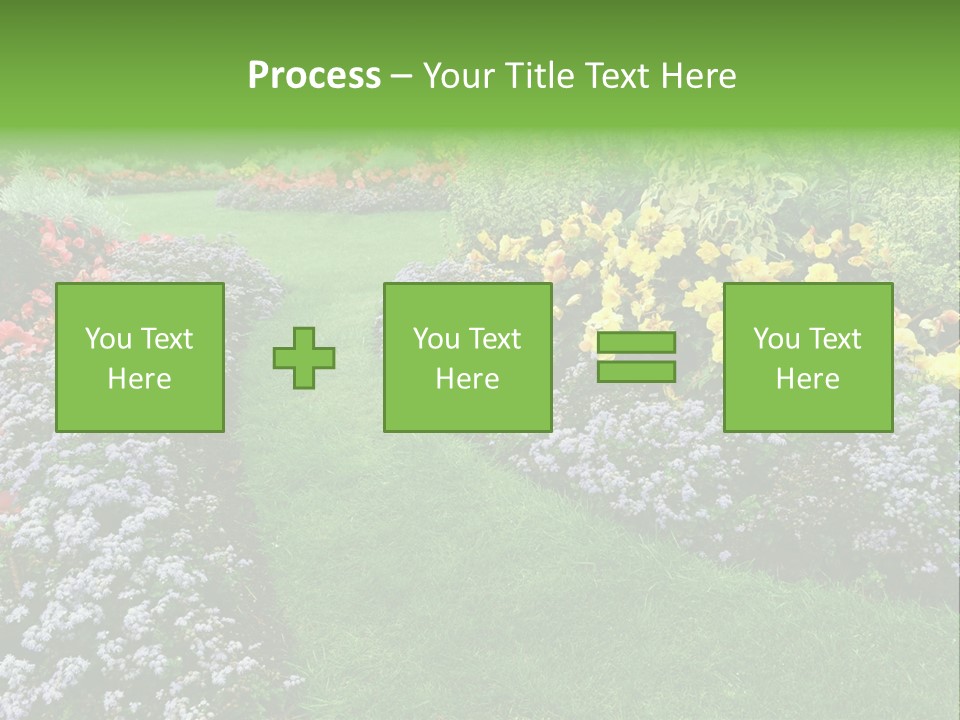 Trees Yellow Autumn PowerPoint Template