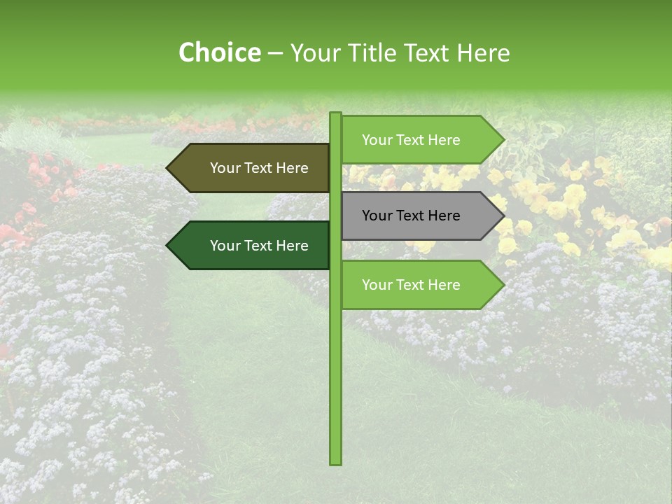 Trees Yellow Autumn PowerPoint Template