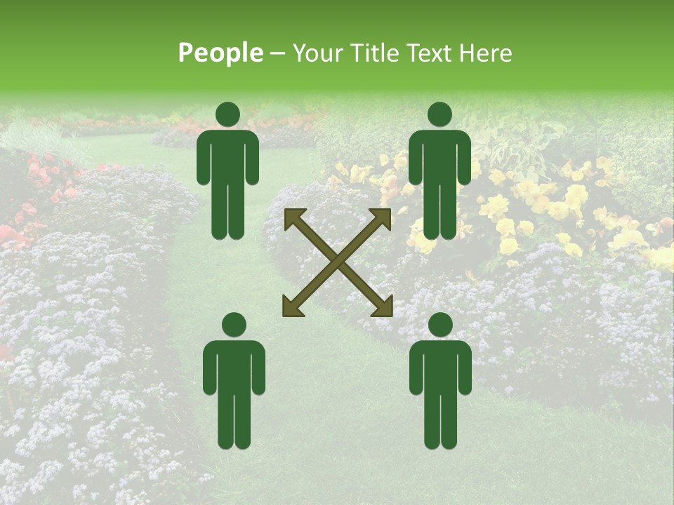 Trees Yellow Autumn PowerPoint Template