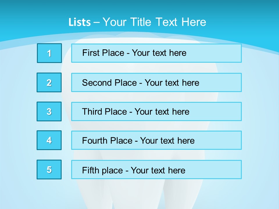 One Studio Neck PowerPoint Template