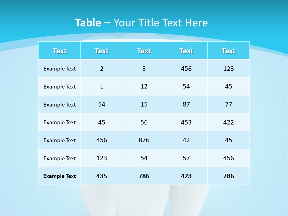 One Studio Neck PowerPoint Template