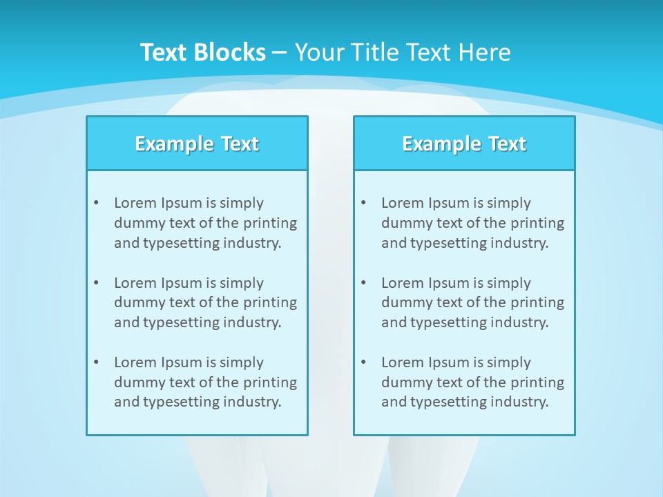 One Studio Neck PowerPoint Template