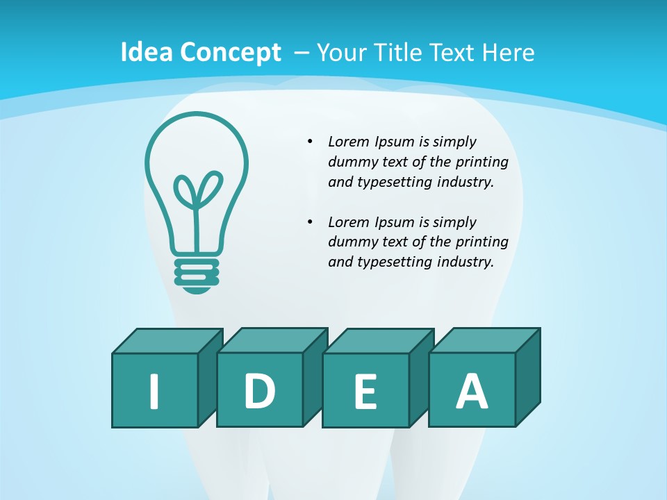 One Studio Neck PowerPoint Template