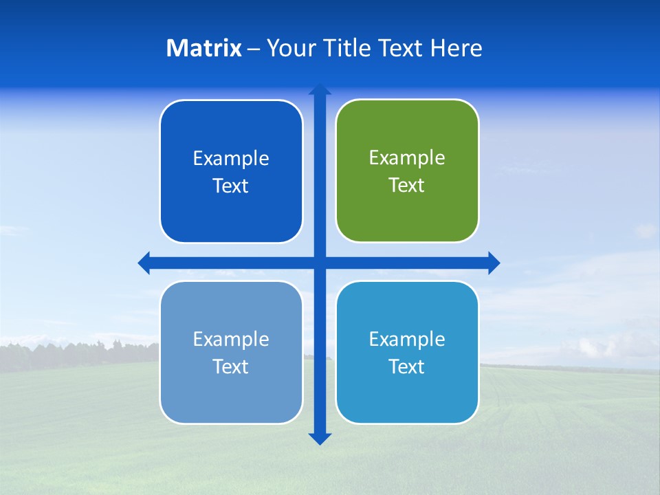 Plain Day Outside PowerPoint Template