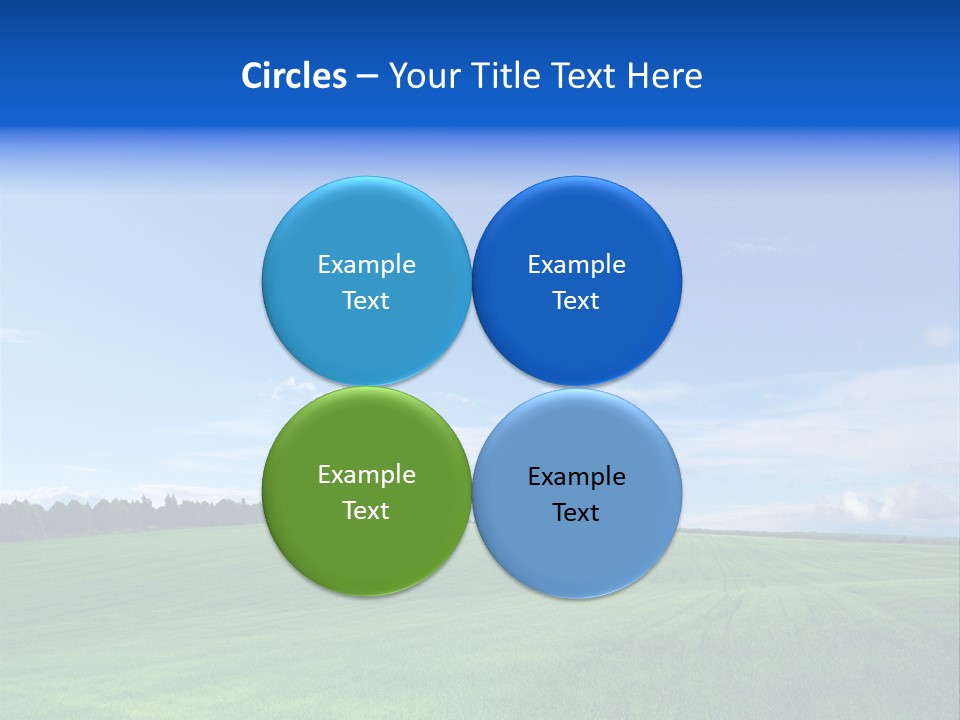 Plain Day Outside PowerPoint Template