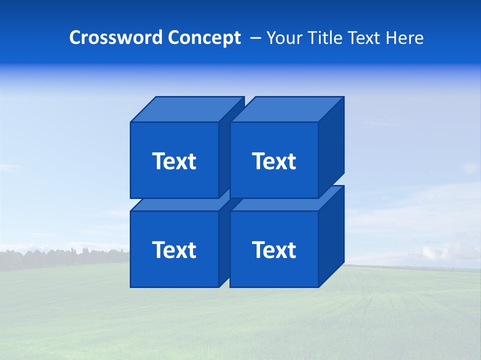 Plain Day Outside PowerPoint Template