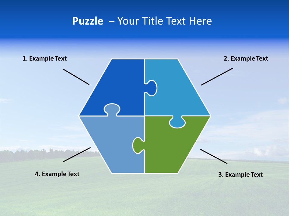 Plain Day Outside PowerPoint Template