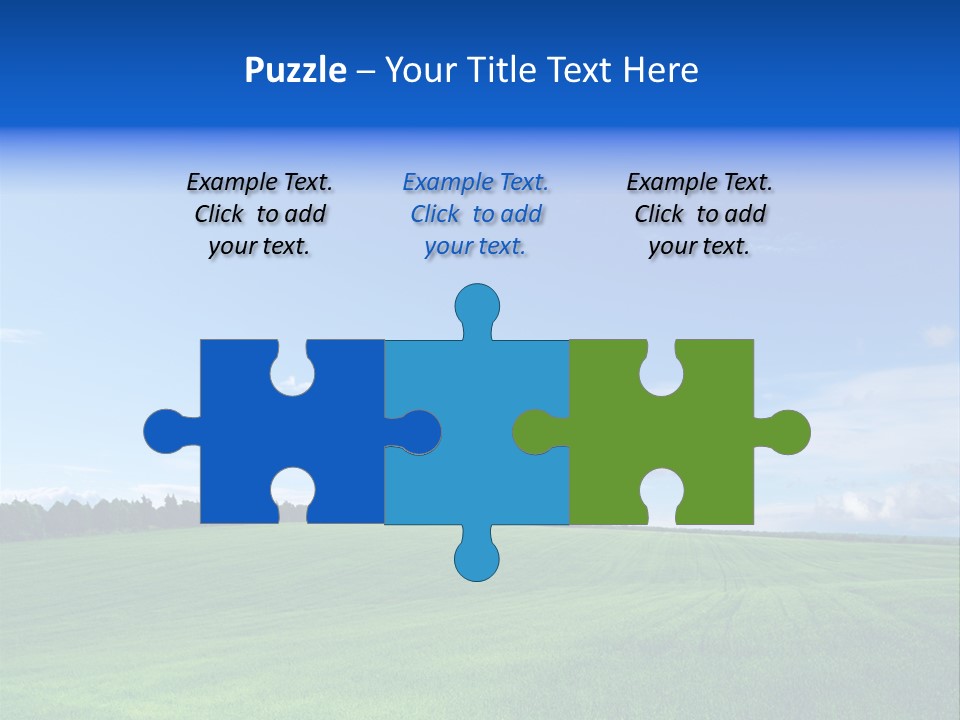 Plain Day Outside PowerPoint Template