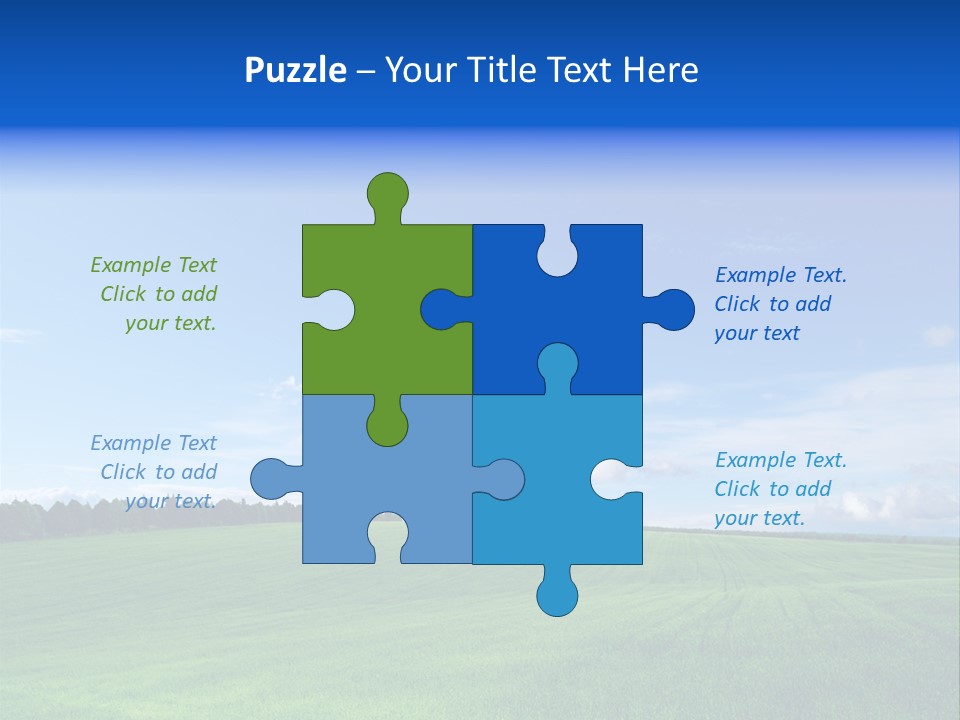 Plain Day Outside PowerPoint Template