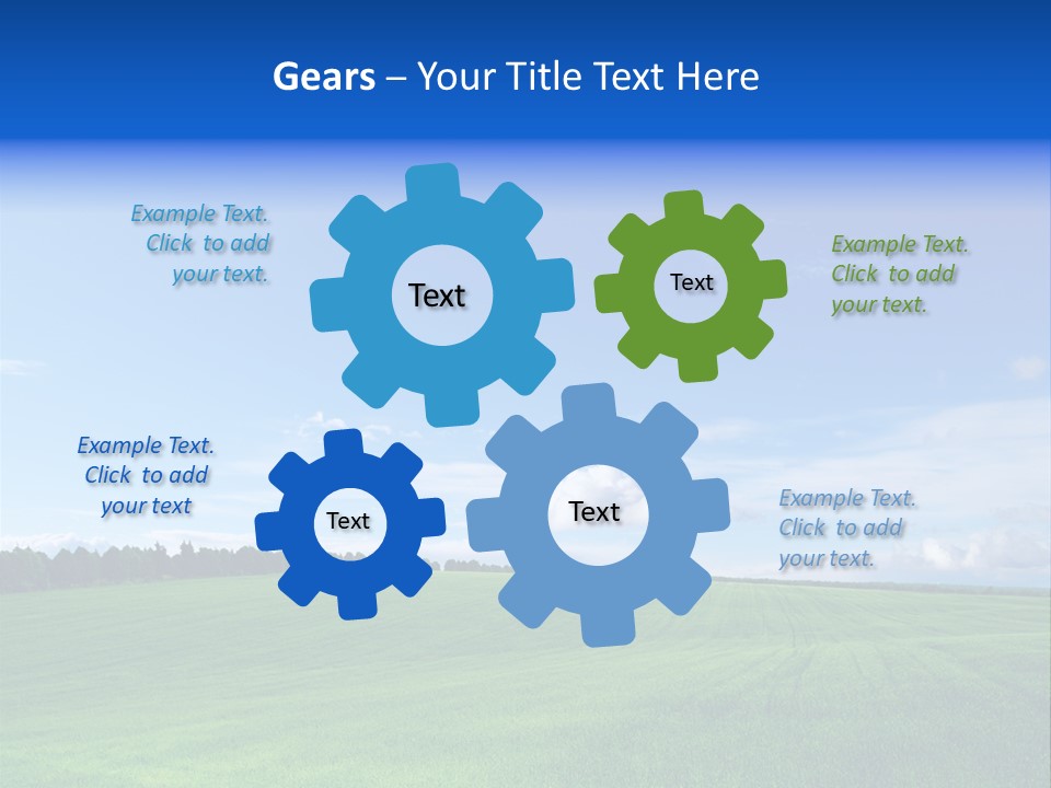 Plain Day Outside PowerPoint Template