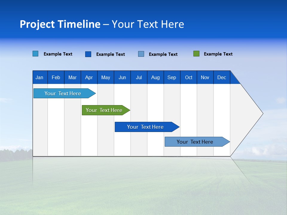Plain Day Outside PowerPoint Template