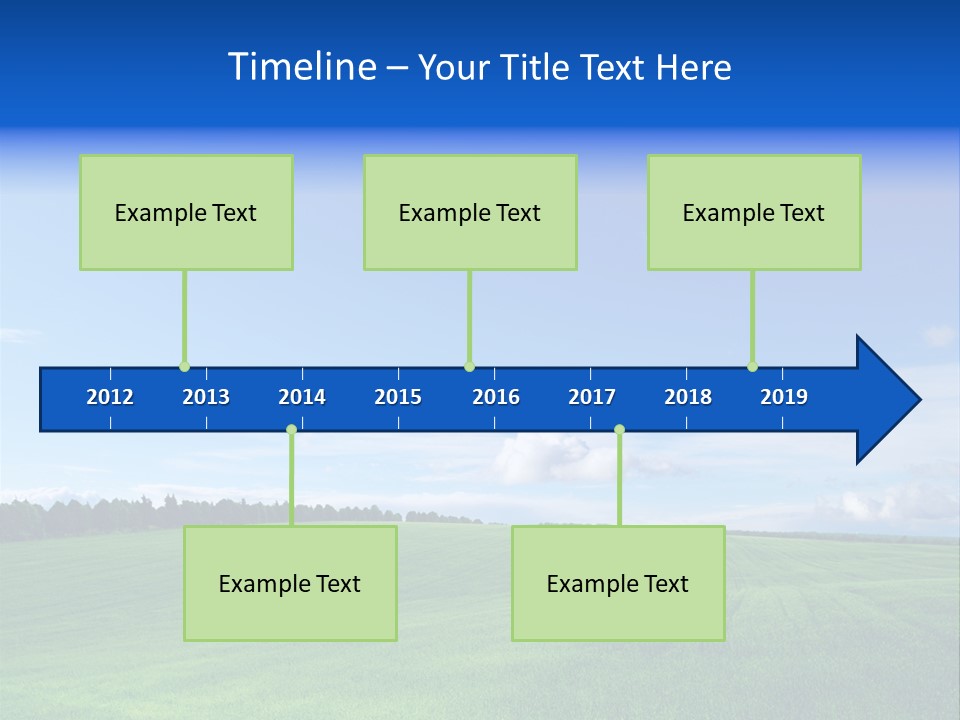 Plain Day Outside PowerPoint Template