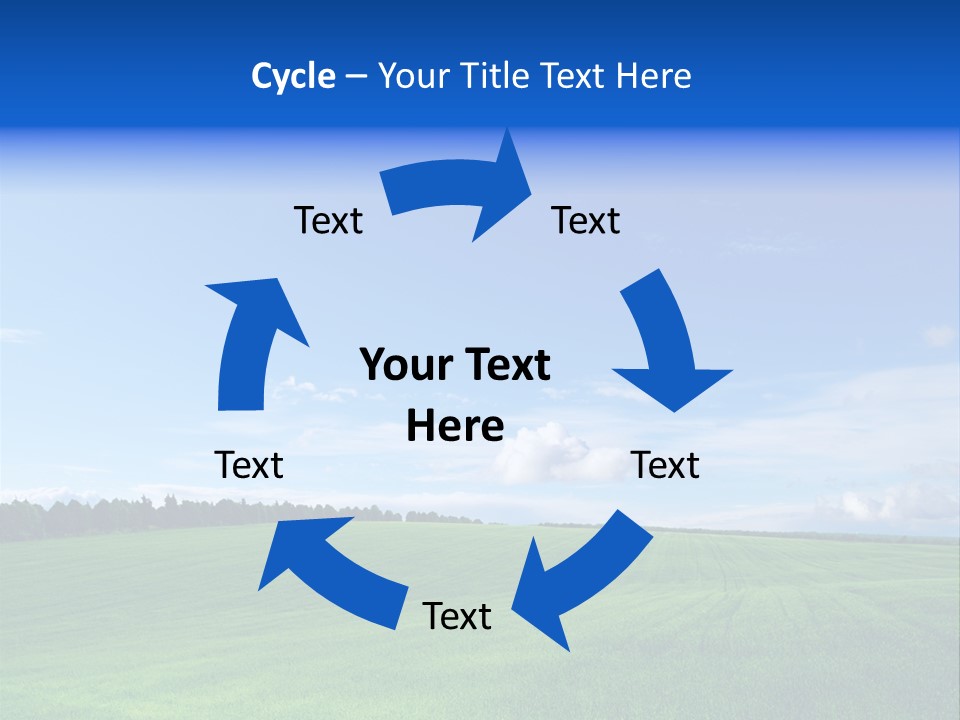 Plain Day Outside PowerPoint Template