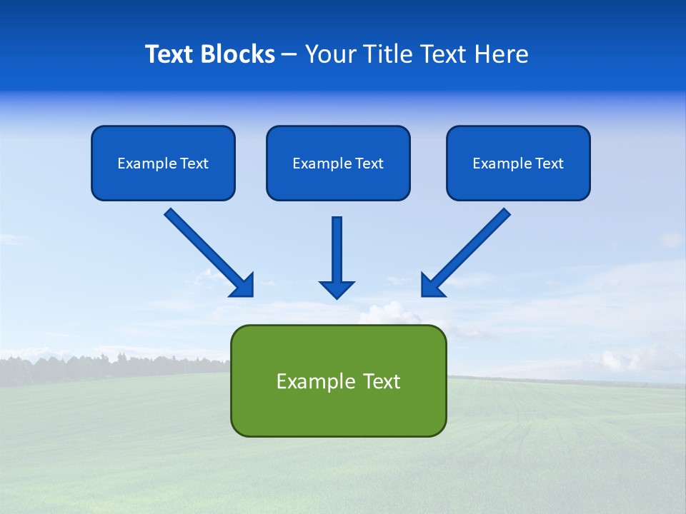Plain Day Outside PowerPoint Template