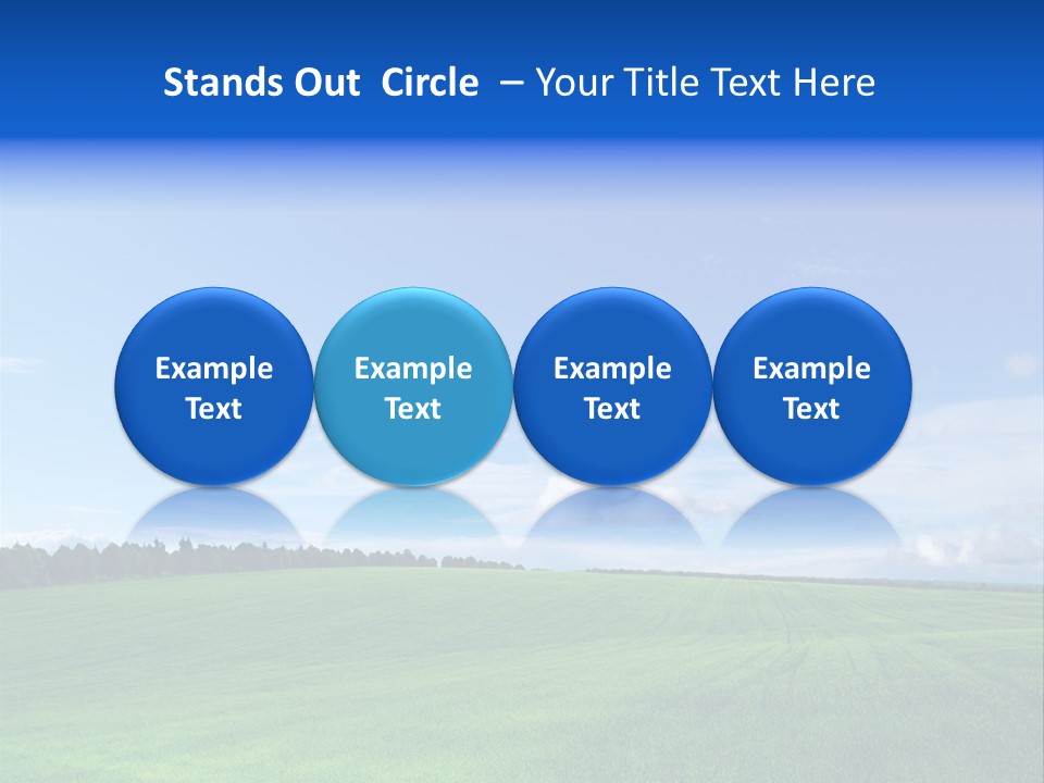 Plain Day Outside PowerPoint Template