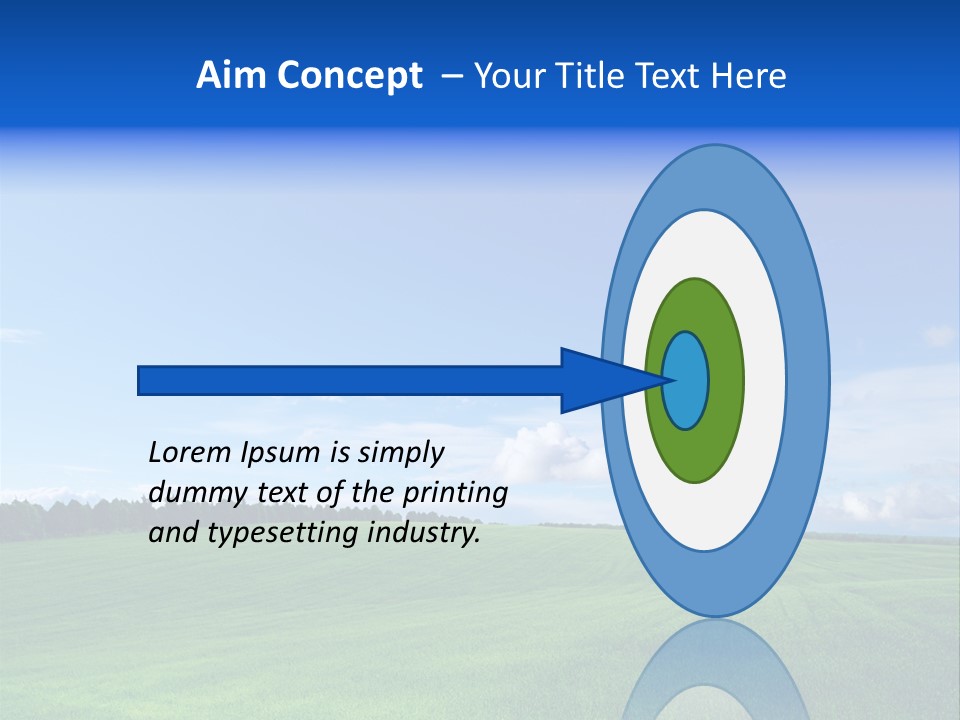 Plain Day Outside PowerPoint Template