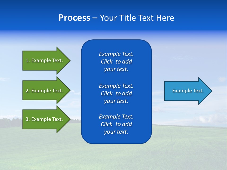 Plain Day Outside PowerPoint Template