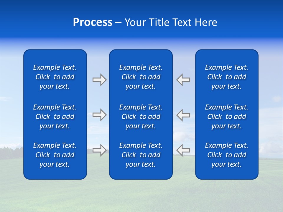 Plain Day Outside PowerPoint Template