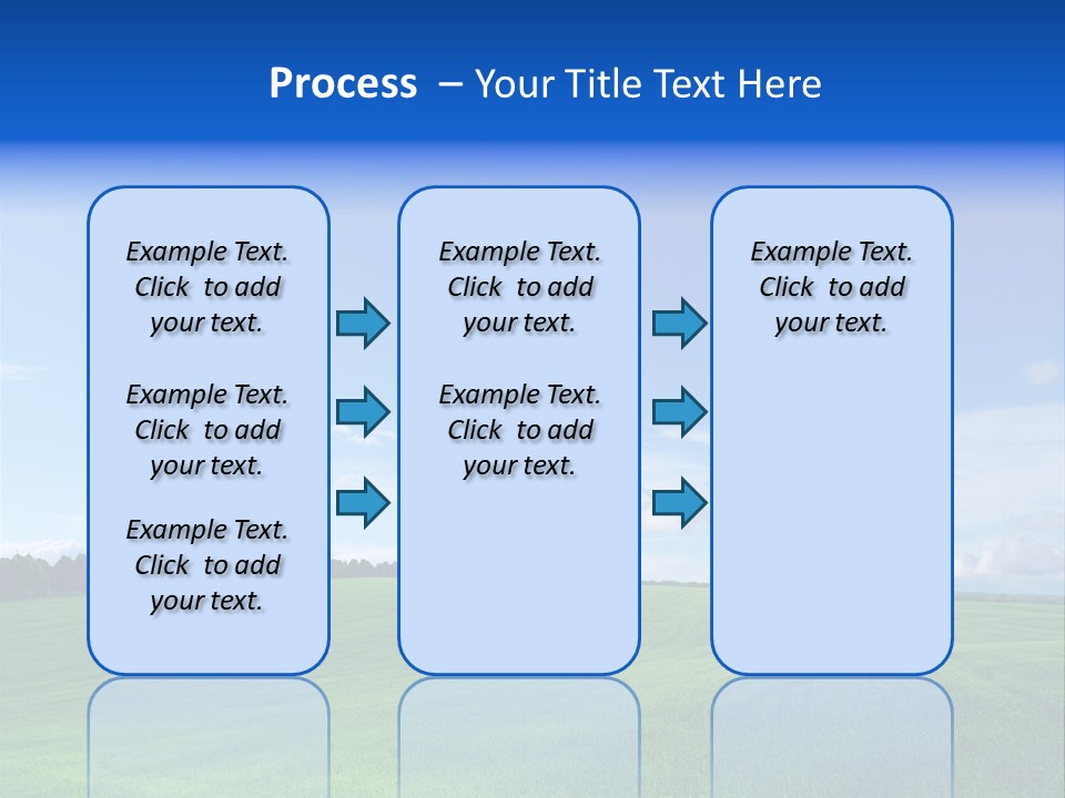 Plain Day Outside PowerPoint Template