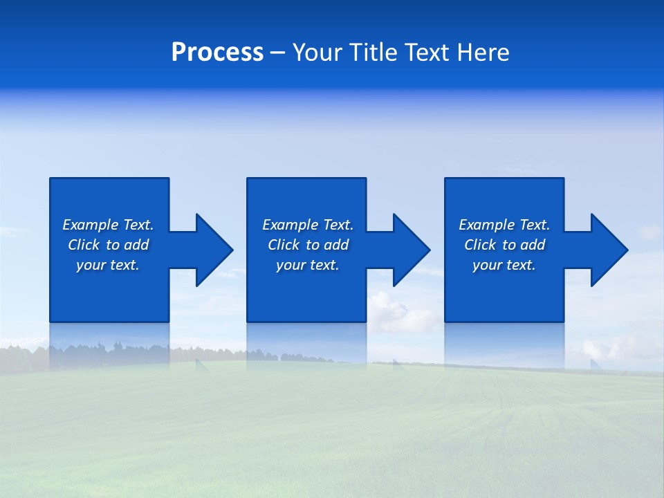 Plain Day Outside PowerPoint Template